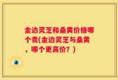 金边灵芝和桑黄价格哪个贵(金边灵芝与桑黄，哪个更高价？)