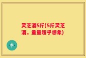 灵芝酒5斤(5斤灵芝酒，重量超乎想象)