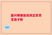 嘉兴哪里能买到正宗灵芝孢子粉