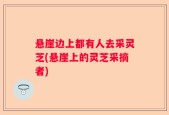 悬崖边上都有人去采灵芝(悬崖上的灵芝采摘者)