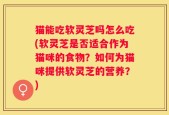 猫能吃软灵芝吗怎么吃(软灵芝是否适合作为猫咪的食物？如何为猫咪提供软灵芝的营养？)