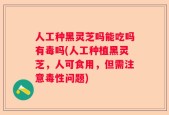人工种黑灵芝吗能吃吗有毒吗(人工种植黑灵芝，人可食用，但需注意毒性问题)