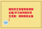 雕刻灵芝发簪教程视频全集(学习如何制作灵芝发簪：视频教程全集)