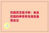 巴西灵芝孢子粉：来自巴西的神奇养生瑰宝备受关注