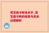 灵芝孢子粉生长于_灵芝孢子粉的培育与生长过程解析