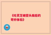 《吃灵芝破壁头脑后的奇妙体验》