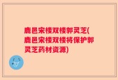 鹿邑宋楼双楼郭灵芝(鹿邑宋楼双楼将保护郭灵芝药材资源)