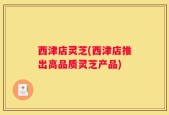 西津店灵芝(西津店推出高品质灵芝产品)