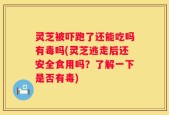 灵芝被吓跑了还能吃吗有毒吗(灵芝逃走后还安全食用吗？了解一下是否有毒)