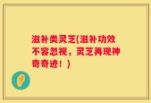 滋补类灵芝(滋补功效不容忽视，灵芝再现神奇奇迹！)