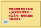 金属器皿能煮灵芝吗图片(金属锅煮灵芝是个好主意吗？看看这些图片就知道了)
