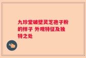 九珍堂破壁灵芝孢子粉的样子 外观特征及独特之处