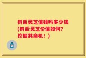 树舌灵芝值钱吗多少钱(树舌灵芝价值如何？挖掘其商机！)