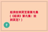 后浪捡到灵芝是第几集(《后浪》第几集：捡到灵芝？)