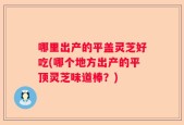 哪里出产的平盖灵芝好吃(哪个地方出产的平顶灵芝味道棒？)