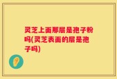 灵芝上面那层是孢子粉吗(灵芝表面的层是孢子吗)