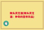 陂头灵芝酒(陂头灵芝酒：神奇的营养饮品)