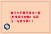 野生小的灵芝多少一斤(野生灵芝价格：小灵芝一斤多少钱？)