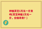 种植灵芝1万元一斤贵吗(灵芝种植1万元一斤，价格昂贵？)