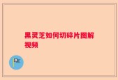 黑灵芝如何切碎片图解视频