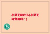 小灵芝能吃么(小灵芝可食用吗？)