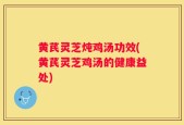 黄芪灵芝炖鸡汤功效(黄芪灵芝鸡汤的健康益处)
