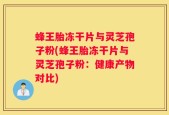 蜂王胎冻干片与灵芝孢子粉(蜂王胎冻干片与灵芝孢子粉：健康产物对比)