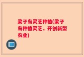 梁子岛灵芝种植(梁子岛种植灵芝，开创新型农业)
