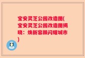 宝安灵芝公园改造图(宝安灵芝公园改造图揭晓：焕新容颜闪耀城市)