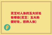 灵芝对人体的五大好处有哪些(灵芝：五大助健好处，拯救人体)
