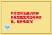 良恩堂灵芝孢子胶囊(良恩堂推出灵芝孢子胶囊，提升免疫力)