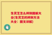 生灵芝怎么辨别图解大全(生灵芝的辨别方法大全：图文详解)
