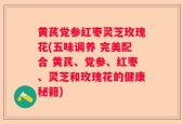 黄芪党参红枣灵芝玫瑰花(五味调养 完美配合 黄芪、党参、红枣、灵芝和玫瑰花的健康秘籍)