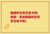 西藏野生灵芝孢子粉(尝鲜：采摘西藏纯天然灵芝孢子粉)