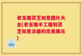 老玉雕灵芝如意图片大全(老玉雕手工雕刻灵芝如意法器的完美展示)