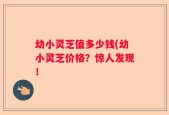 幼小灵芝值多少钱(幼小灵芝价格？惊人发现！