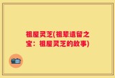 祖屋灵芝(祖辈遗留之宝：祖屋灵芝的故事)
