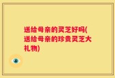 送给母亲的灵芝好吗(送给母亲的珍贵灵芝大礼物)