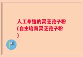 人工养殖的灵芝孢子粉(自主培育灵芝孢子粉)