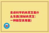 走进科学的肉灵芝是什么东西(探秘肉灵芝：一种新型食用菌)