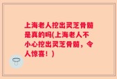 上海老人挖出灵芝骨髓是真的吗(上海老人不小心挖出灵芝骨髓，令人惊喜！)