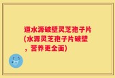 道水源破壁灵芝孢子片(水源灵芝孢子片破壁，营养更全面)