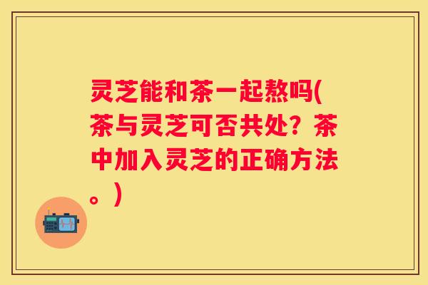 灵芝能和茶一起熬吗(茶与灵芝可否共处？茶中加入灵芝的正确方法。)