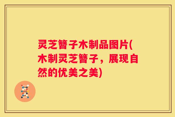 灵芝簪子木制品图片(木制灵芝簪子，展现自然的优美之美)