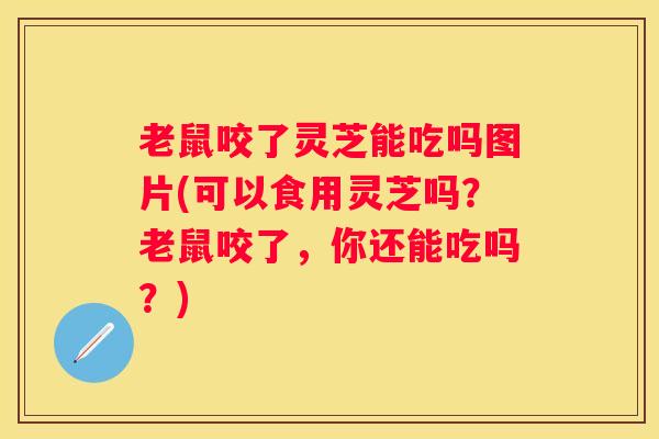 老鼠咬了灵芝能吃吗图片(可以食用灵芝吗？老鼠咬了，你还能吃吗？)
