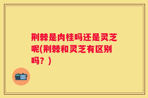 荆棘是肉桂吗还是灵芝呢(荆棘和灵芝有区别吗？)