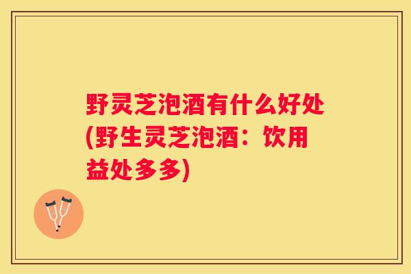 野灵芝泡酒有什么好处(野生灵芝泡酒:饮用益处多多) 野灵芝泡酒有什么好处(野生灵芝泡酒:饮用益处多多)