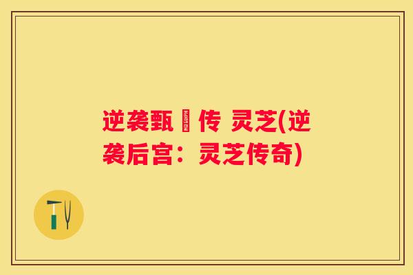 逆袭甄嬛传 灵芝(逆袭后宫：灵芝传奇)