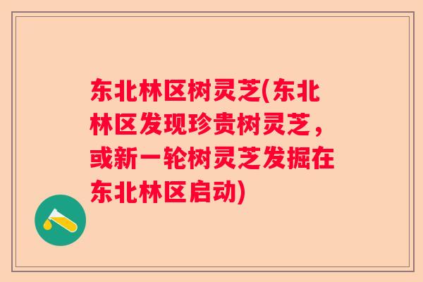 东北林区树灵芝(东北林区发现珍贵树灵芝，或新一轮树灵芝发掘在东北林区启动)